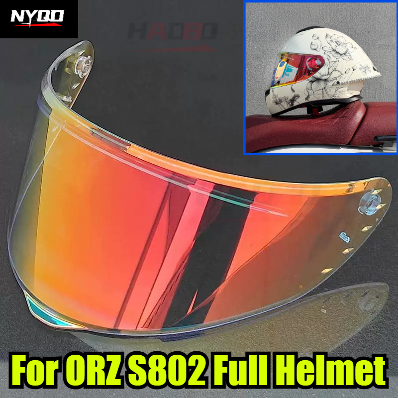 Helmet Full Face - ORZ S802 Helm Sepeda Motor Full