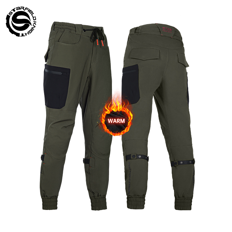 Motorcycle Gear For Winter - SFK Celana Motor Hijau Hangat Tahan