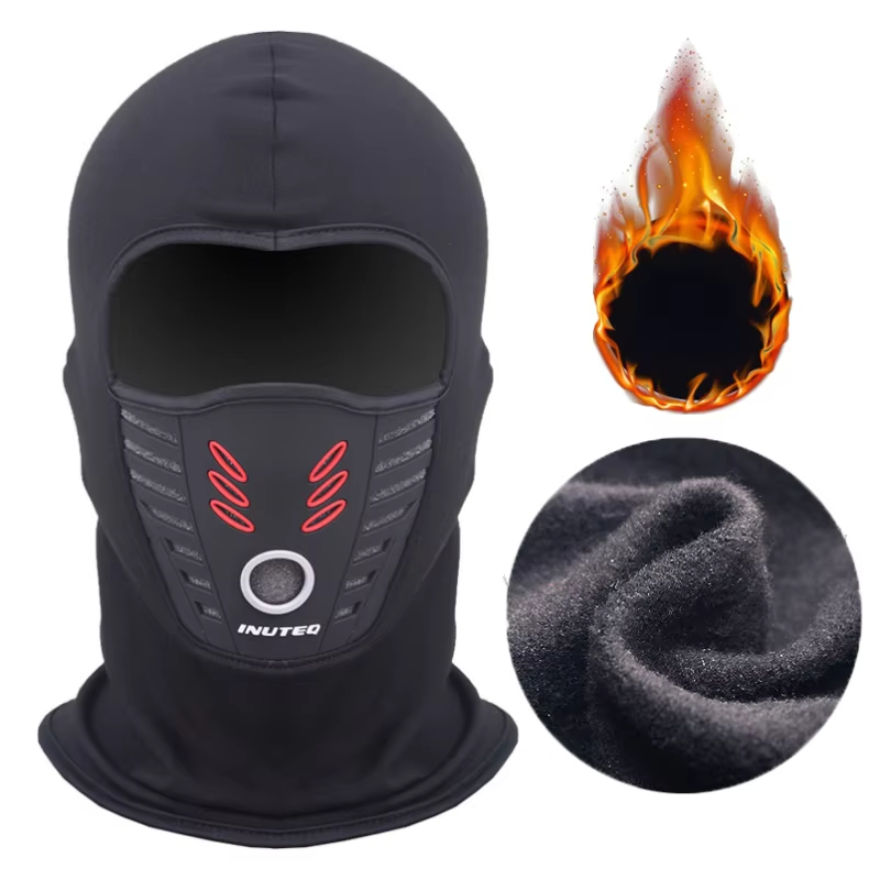Motorcycle Gear For Winter - Masker Wajah Fleece Musim Panas Musim
