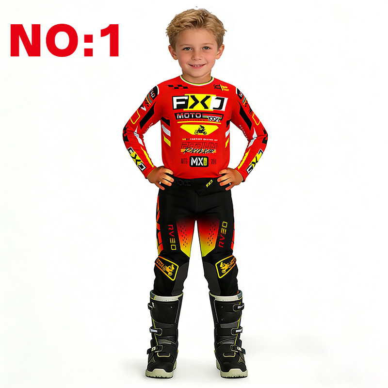 Setelan motocross anak, jersey - Motorcycle Gear Sale ulasan dan harga