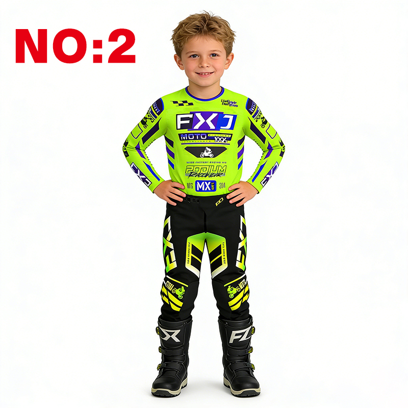 Setelan motocross anak, jersey - Motorcycle Gear Sale ulasan dan harga