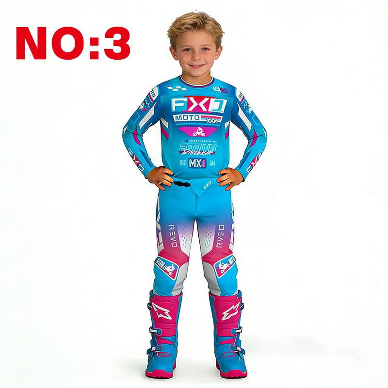 Setelan motocross anak, jersey - Motorcycle Gear Sale ulasan dan harga