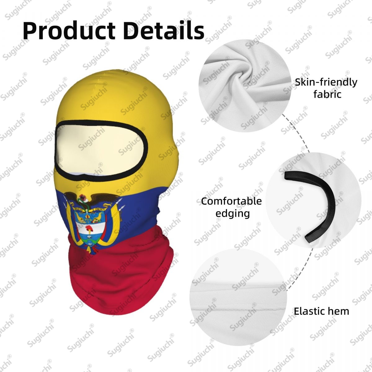 Balaclava Bersepeda Kolombia P - Helmet Full Face ulasan dan harga