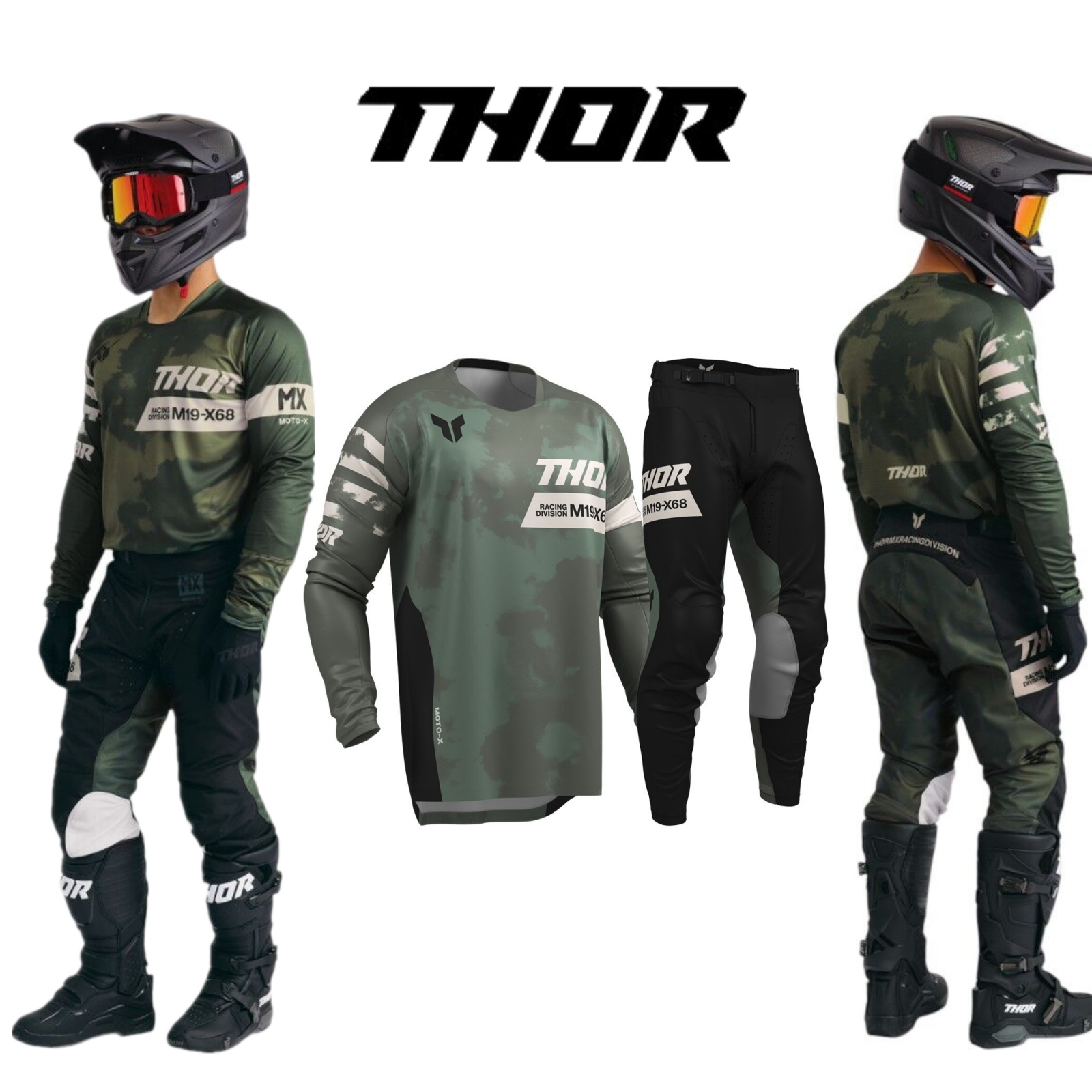 Set Perlengkapan Motocross Ata - Motorcycle Gear Sale ulasan dan harga