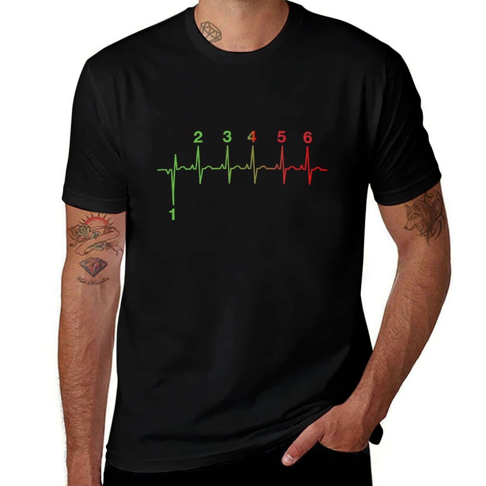 Kaos Motor Heartbeat Gear Shif - Motorcycle Gear Outfit ulasan dan harga