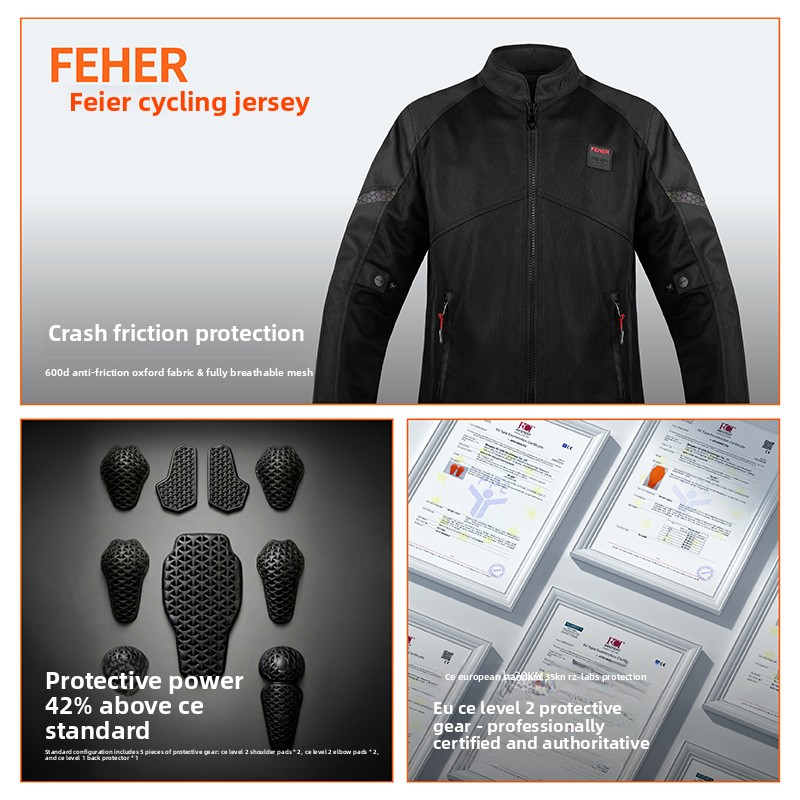 Jaket Motor Musim Panas Pelind - Motorcycle Gear Outfit ulasan dan harga