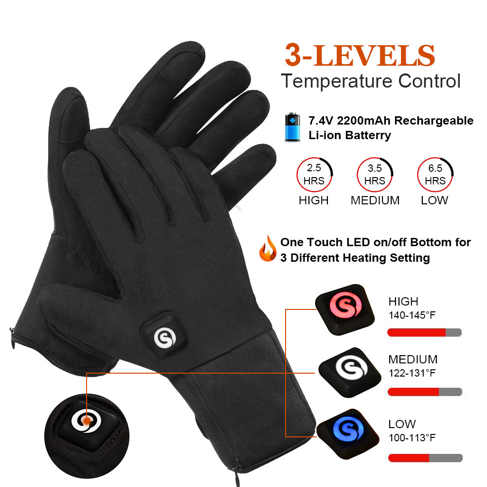 Sarung tangan pemanas elektrik - Motorcycle Gear For Winter ulasan dan harga