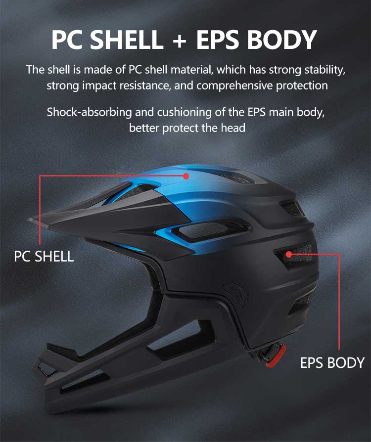Helm Sepeda Gunung Berkualitas - Helmet Full Face ulasan dan harga
