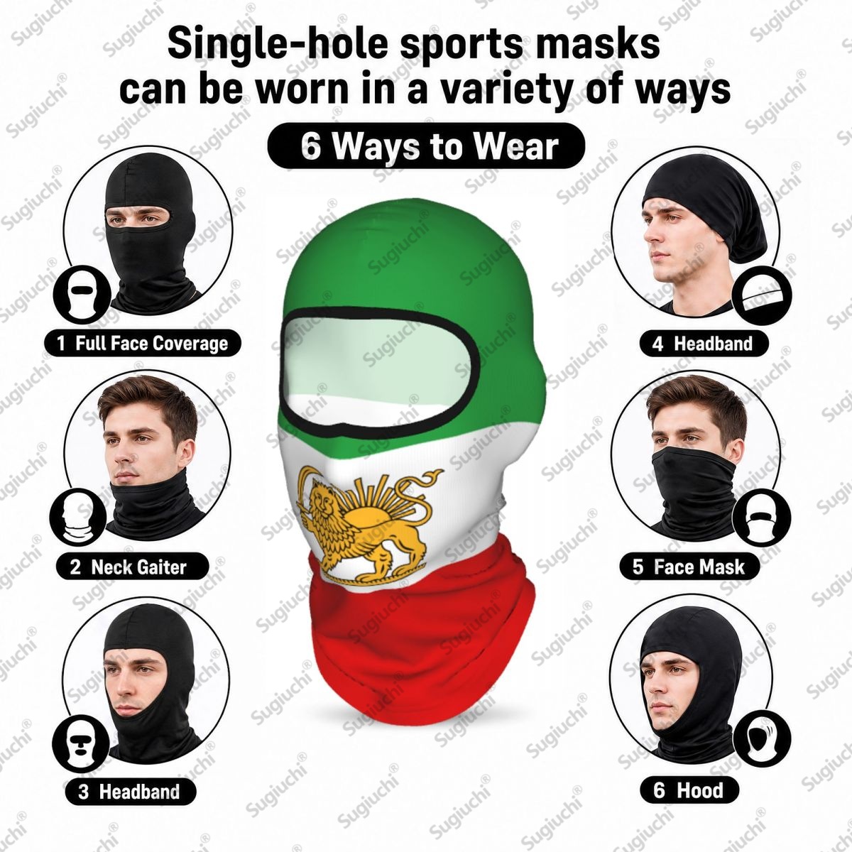Penutup Wajah Balaclava Iran P - Helmet Full Face ulasan dan harga