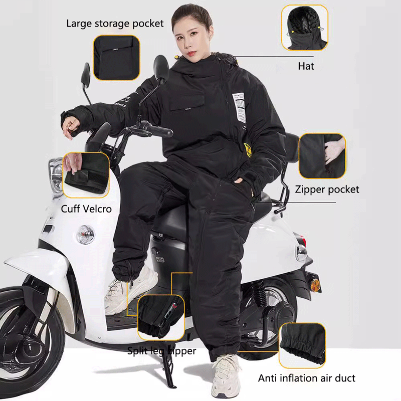 Pakaian bersepeda sepeda motor - Motorcycle Gear For Winter ulasan dan harga