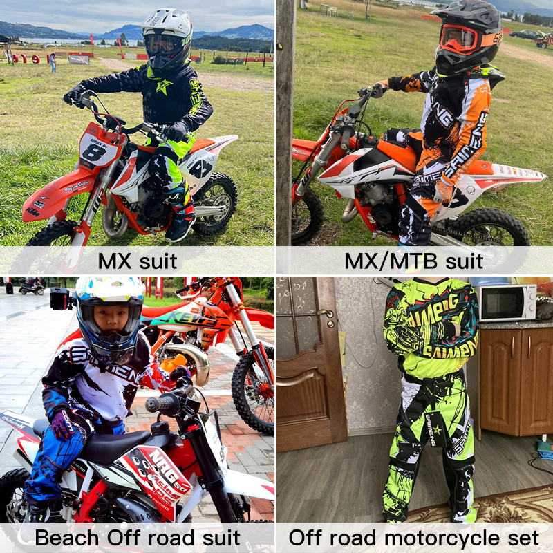 Setelan Enduro Anak Perlengkap - Motorcycle Gear Outfit ulasan dan harga