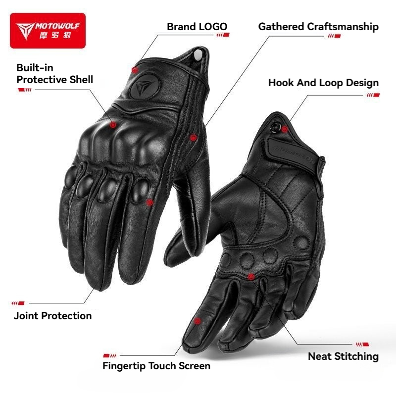 Sarung Tangan Motor MOTOWOLF S - Motorcycle Gear Gloves ulasan dan harga